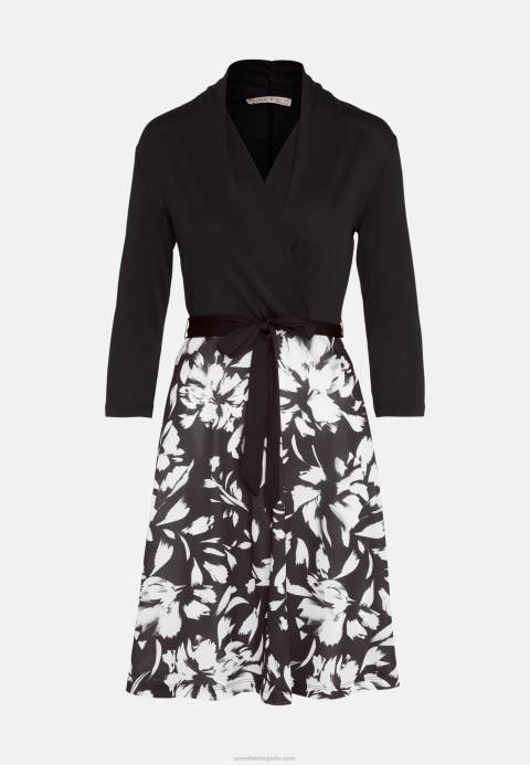 mujer vestido de punto negro/blanco Anna Field 84Z8130