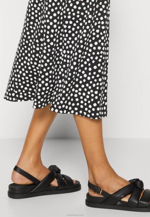 mujer vestido de punto negro/blanco Anna Field 84Z8171