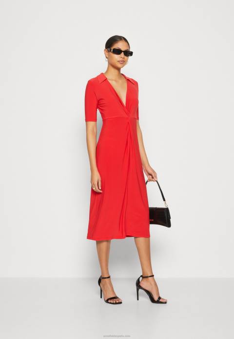 mujer vestido de punto rojo Anna Field 84Z8142