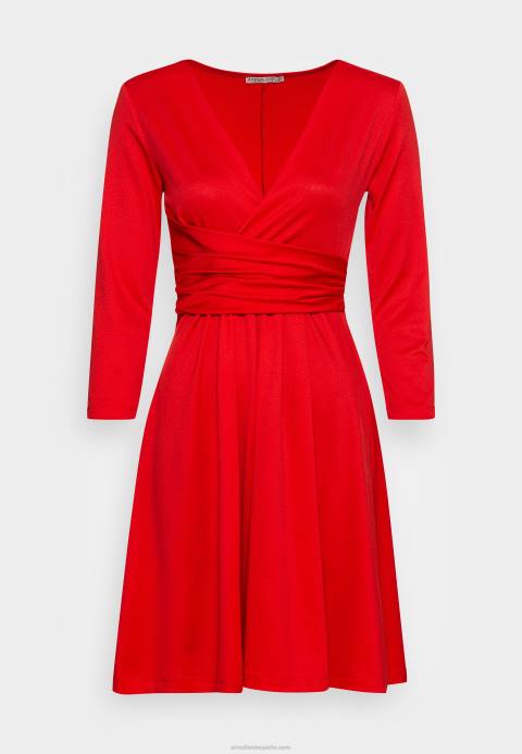 mujer vestido de punto rojo Anna Field 84Z8146