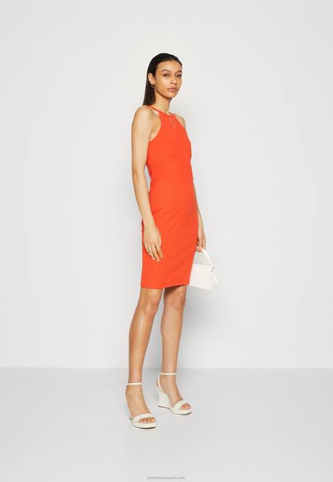 mujer vestido de punto rojo Anna Field 84Z8152