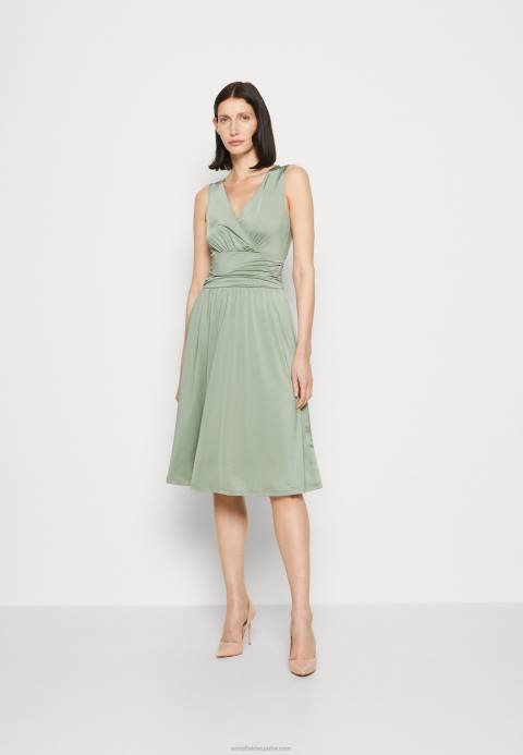 mujer vestido de punto verde claro Anna Field 84Z838