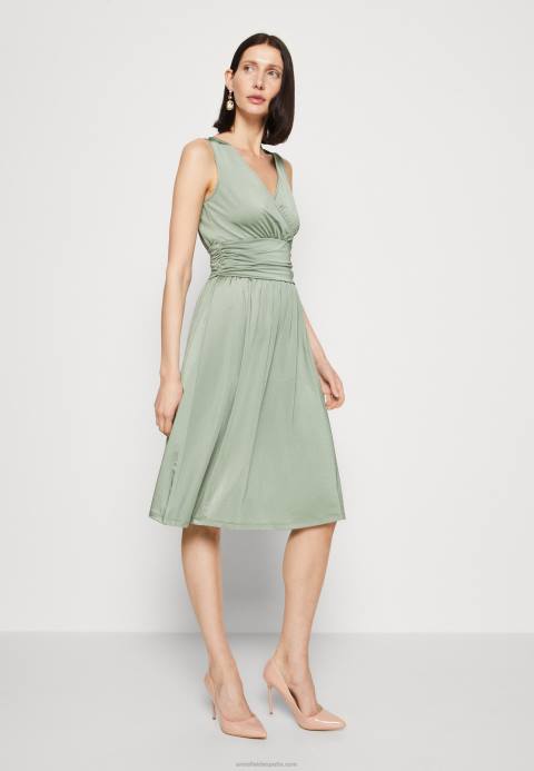mujer vestido de punto verde claro Anna Field 84Z838