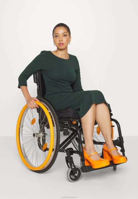 mujer vestido de punto verde oscuro Anna Field 84Z8190