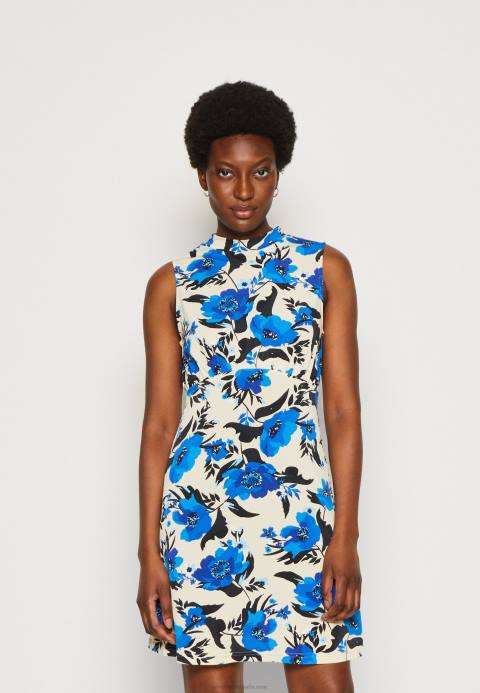 mujer vestido jersey blanco roto/azul Anna Field 84Z8166