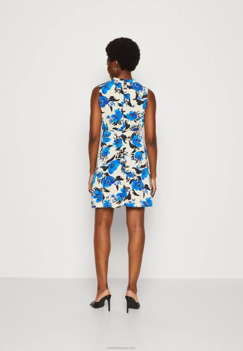 mujer vestido jersey blanco roto/azul Anna Field 84Z8166