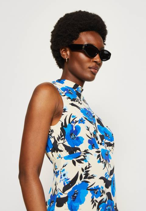 mujer vestido jersey blanco roto/azul Anna Field 84Z8166