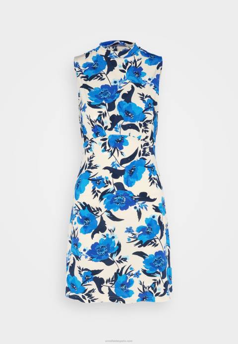 mujer vestido jersey blanco roto/azul Anna Field 84Z8166