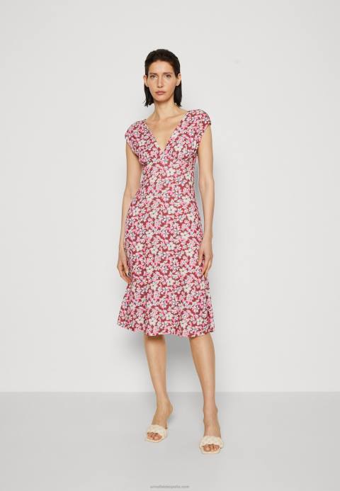 mujer vestido jersey marrón/beige/rosa Anna Field 84Z8123