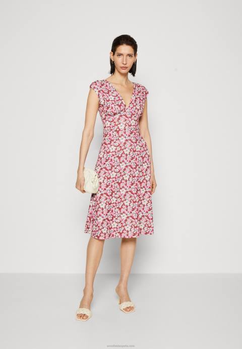 mujer vestido jersey marrón/beige/rosa Anna Field 84Z8123