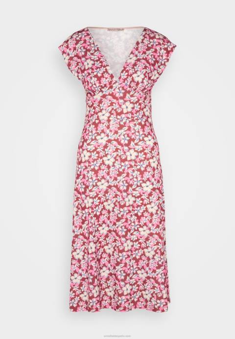 mujer vestido jersey marrón/beige/rosa Anna Field 84Z8123