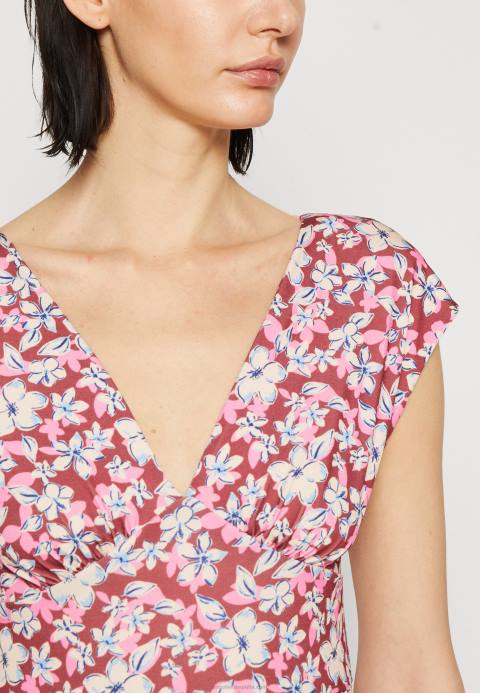 mujer vestido jersey marrón/beige/rosa Anna Field 84Z8123