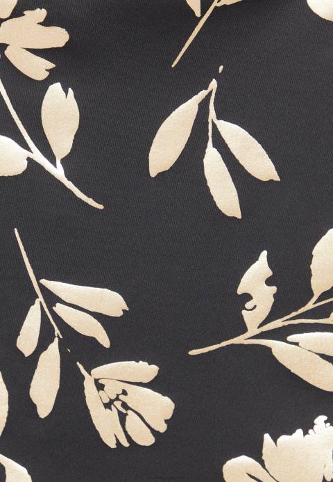 mujer vestido jersey negro dorado Anna Field 84Z8186