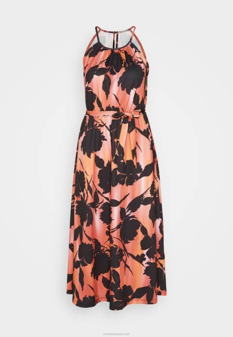 mujer vestido jersey negro/naranja Anna Field 84Z847