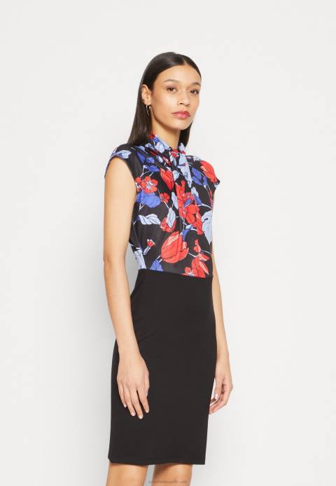 mujer vestido jersey negro/rojo/azul Anna Field 84Z8184