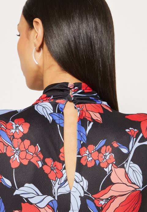 mujer vestido jersey negro/rojo/azul Anna Field 84Z8184