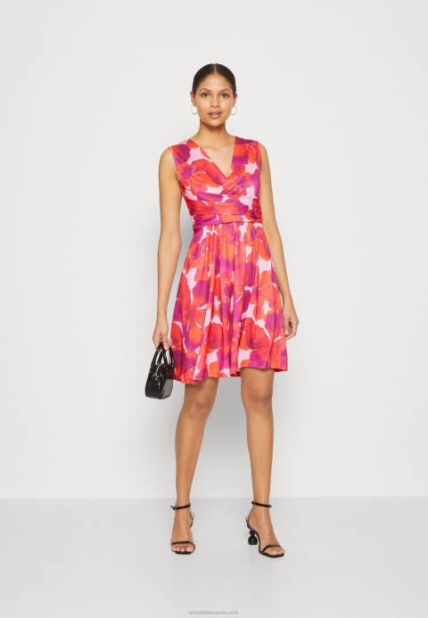 mujer vestido jersey rojo/rosa Anna Field 84Z8117