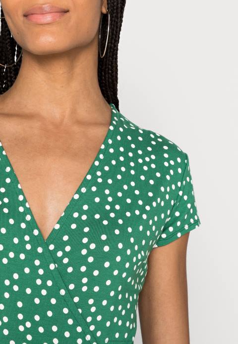 mujer vestido jersey verde/blanco Anna Field 84Z8134