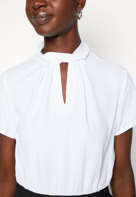 mujer vestido recto negro/blanco Anna Field 84Z8200