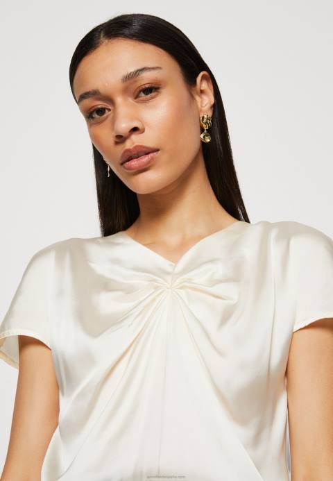 mujer vestido recto roto blanco/negro Anna Field 84Z8195