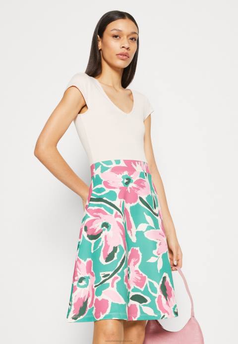 mujer vestido vaquero blanco/verde/rosa Anna Field 84Z868