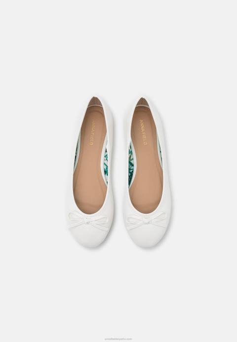 mujer Pack de 2 bailarinas negro/blanco Anna Field 84Z82101