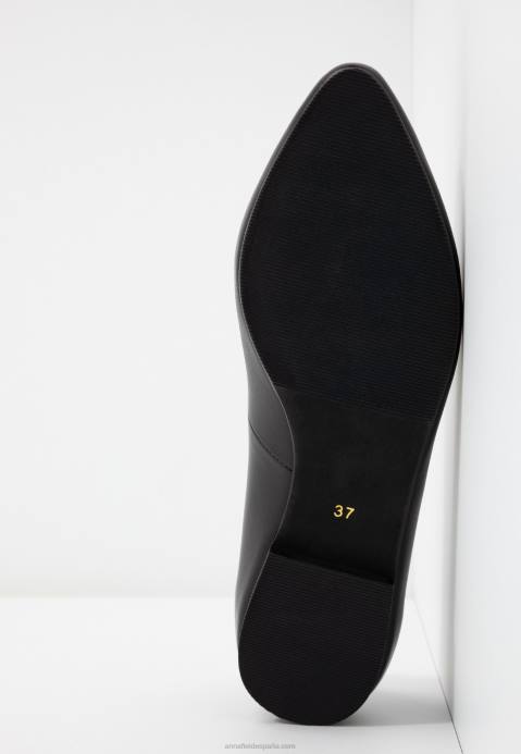 mujer bailarinas de cuero negro Anna Field 84Z82077