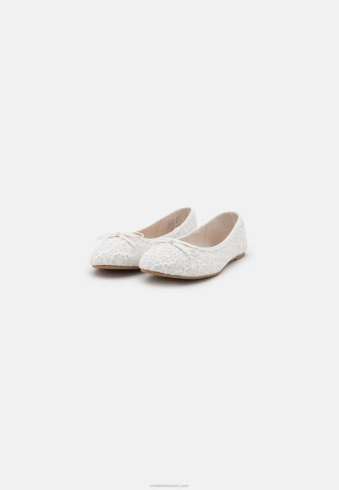 mujer bombas de ballet blanco Anna Field 84Z82091