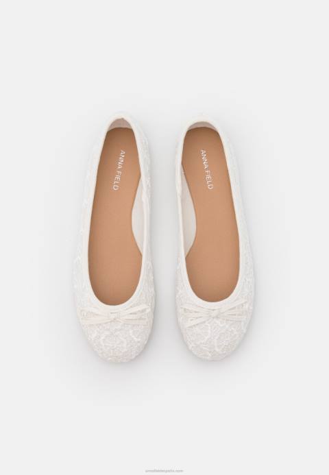 mujer bombas de ballet blanco Anna Field 84Z82091