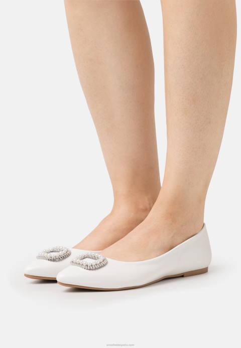 mujer bombas de ballet blanco Anna Field 84Z82098