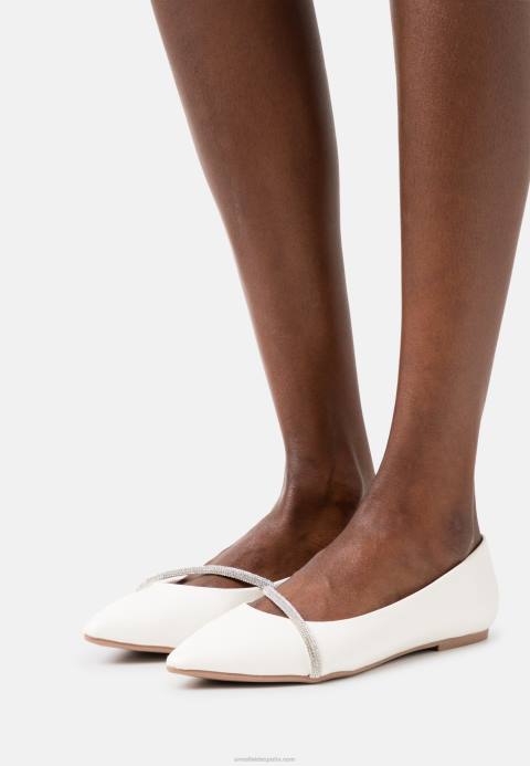 mujer bombas de ballet blanco Anna Field 84Z82099