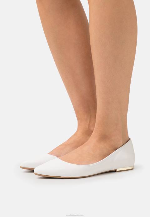 mujer bombas de ballet blanco Anna Field 84Z82122