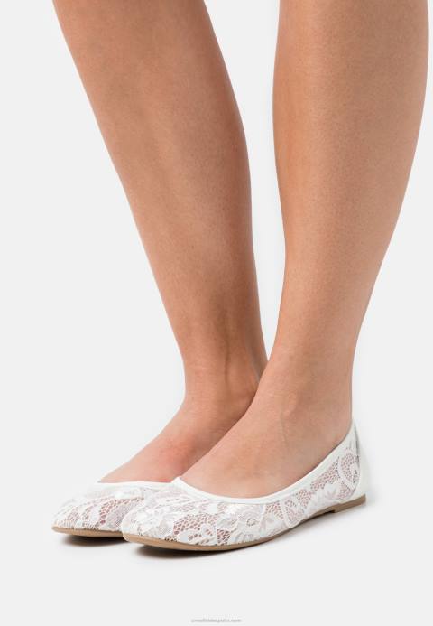 mujer bombas de ballet blanco Anna Field 84Z82144