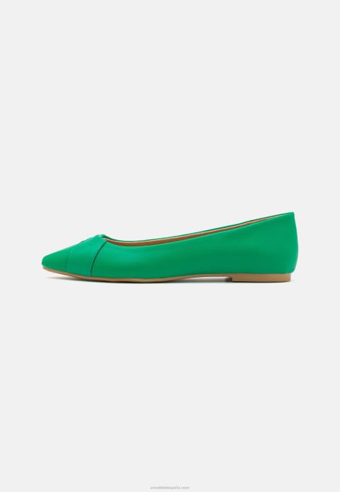 mujer bombas de ballet verde Anna Field 84Z82133