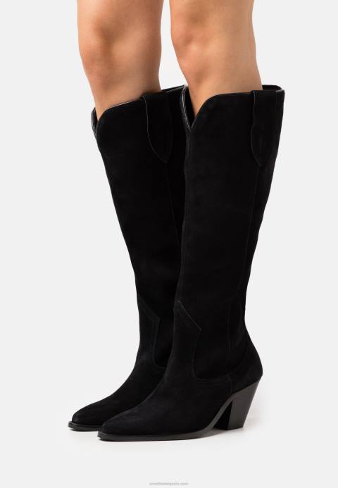 mujer botas cowboy/biker de piel negras Anna Field 84Z82225