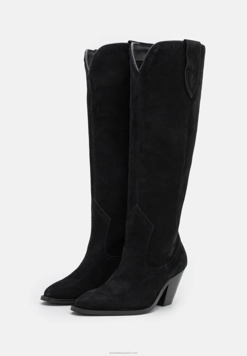 mujer botas cowboy/biker de piel negras Anna Field 84Z82225