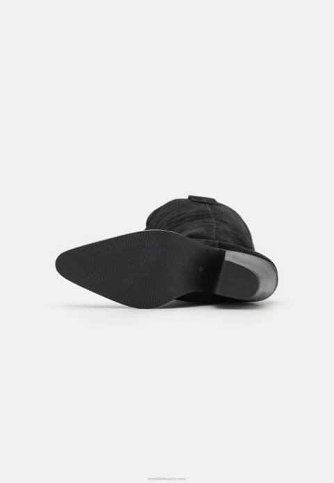 mujer botas cowboy/biker de piel negras Anna Field 84Z82225