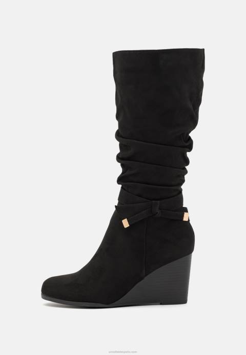 mujer botas cuña negras Anna Field 84Z82247