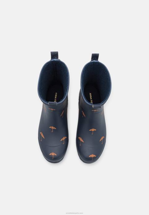 mujer botas de agua azul oscuro Anna Field 84Z82273