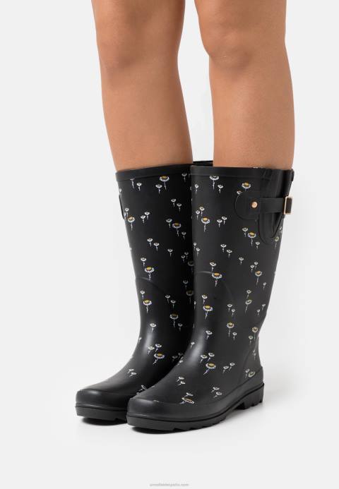 mujer botas de agua negro Anna Field 84Z82263