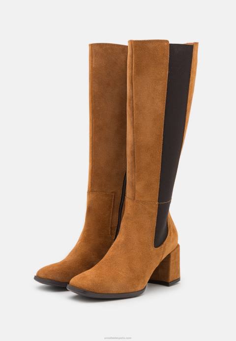 mujer botas de cuero coñac Anna Field 84Z82199
