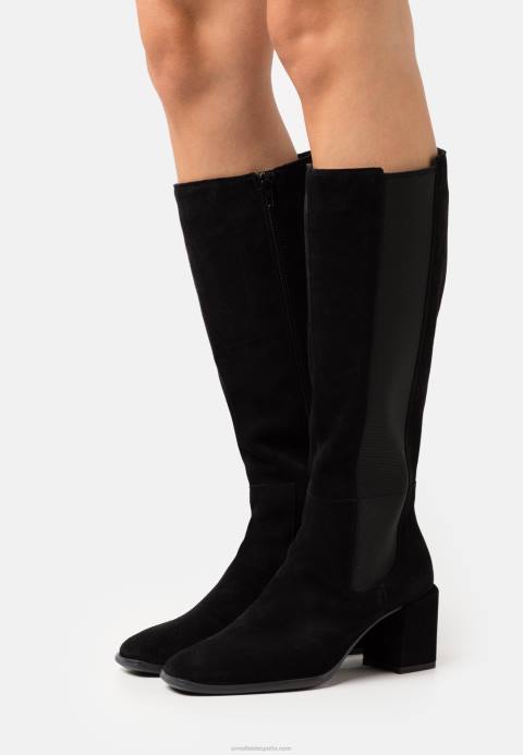mujer botas de cuero negro Anna Field 84Z82200