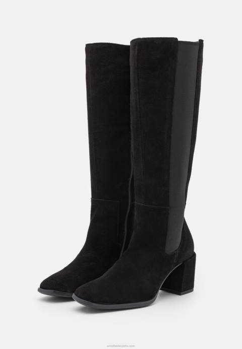 mujer botas de cuero negro Anna Field 84Z82200