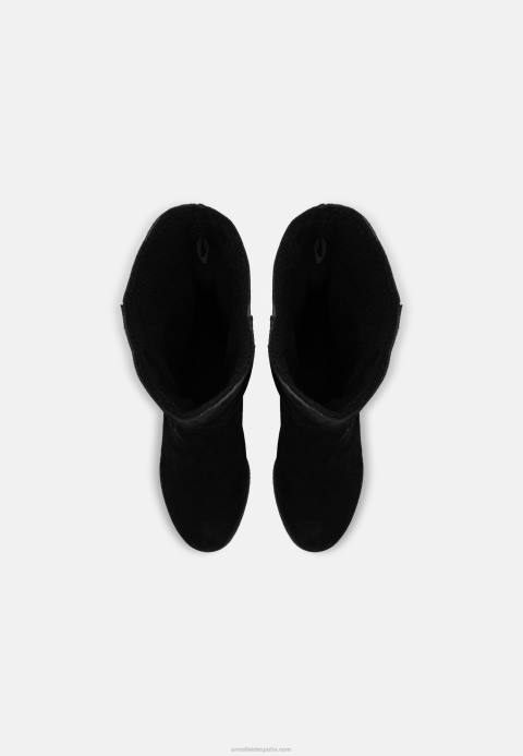 mujer botas de invierno de cuero negro Anna Field 84Z82219