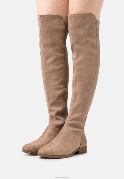 mujer botas mosqueteras beis Anna Field 84Z82237