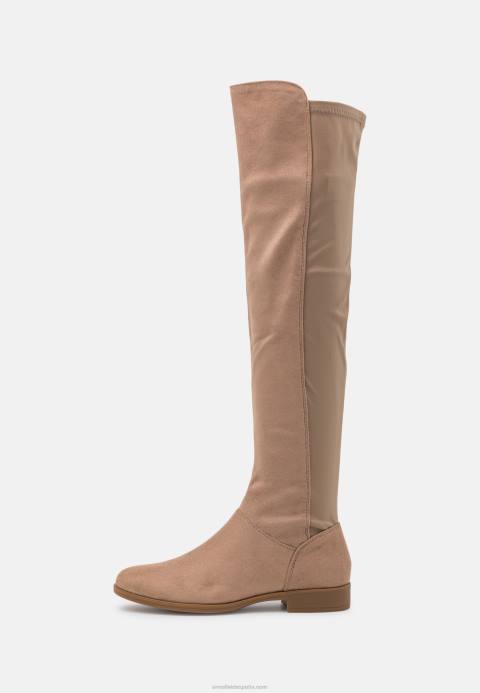 mujer botas mosqueteras beis Anna Field 84Z82237
