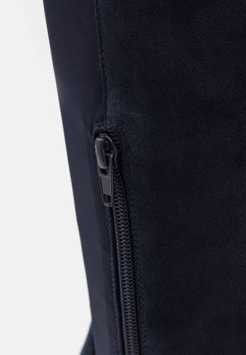 mujer botas mosqueteras de piel azul oscuro Anna Field 84Z82243