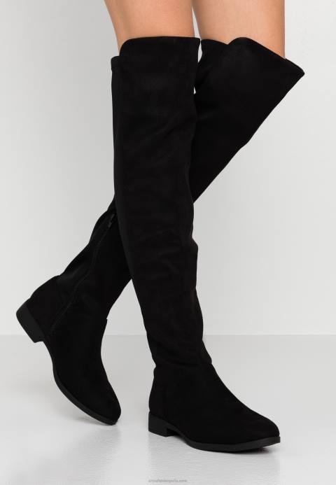 mujer botas mosqueteras negras Anna Field 84Z82226