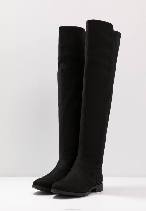 mujer botas mosqueteras negras Anna Field 84Z82226
