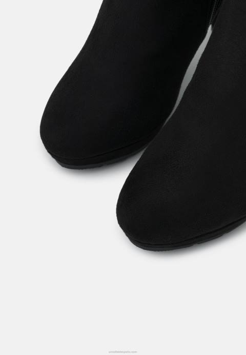 mujer botas mosqueteras negras Anna Field 84Z82227